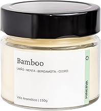 MINERVA - Vela Aromatica Perfumada Casa Limpa Bambu Bamboo - 150g