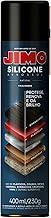 JIMO Silicone Protege Lubrifica Renova Super Brilho no Carro Casa Eletrodoméstico Natural Sem Cheiro Aerossol 400ml