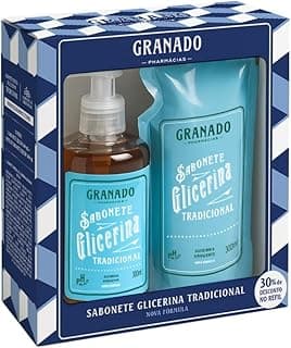 Granado Kit, Glicerina, Sabonete Líquido+refil, 300ml com 25.96% de desconto por R$ 38,99 na amazon