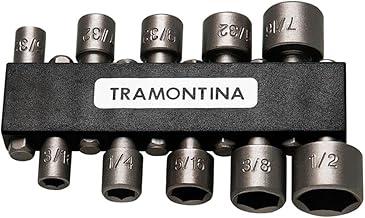 Tramontina Jogo de Ponteiras Tipo Soquete em Aço com 10 Peças