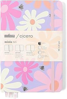 CADERNETA CICEROS MELISSA MIOLO TRI 14X21 COLOR BLOOMY