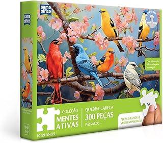 Toyster - Quebra-cabeça: Mentes Ativas - Pássaros na Cerejeira - 300 peças - Game Office