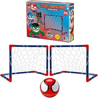 2 Golzinhos Futebol Infantil com Bola Macia Infantil Aranha