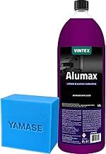Alumax 1,5L Vintex Limpador Desincrustante Concentrado Limpa Aluminio Carroceria Bau Autos em Geral Espuma Yamase