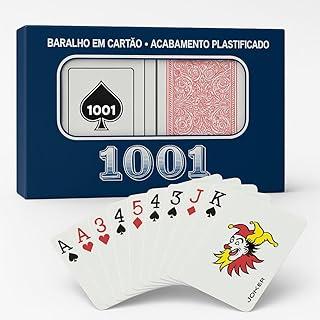 Baralho Acabamento Plastificado Kit 110 cartas