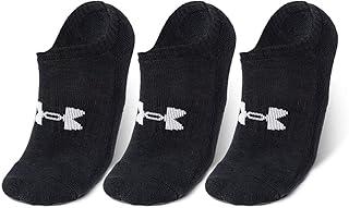Meia Unissex Under Armour Cotton Invisivel - Pacote com 3 pares