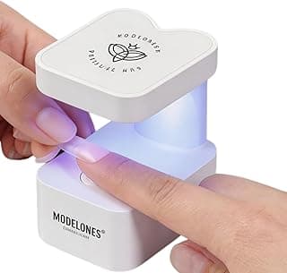 modelones Mini Luz UV para Unhas, Lâmpada para Unhas com 2 Timers, LED, Plástico, 8 Watts, USB, Para Interior