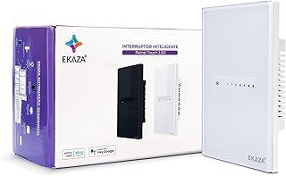 EKAZA Interruptor Inteligente Dimmer, Branco, WiFi, 1 Canal, Painel Touch - EKAT-T3073WB
