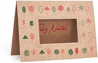 CARTÃO DE NATAL TECA MINI FABRIANO NATAL KRAFT