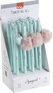 Caneta Divert Gel, S2, Apagável, 0,7mm, 2 Modelos, Embalagem com 12, BRW