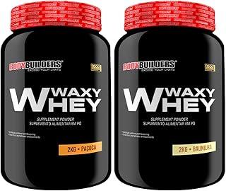 2x Whey Protein Waxy Whey (35%) 2kg - Bodybuilders Baunilha e Paçoca