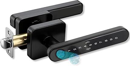5 Em 1 Fechadura Inteligente Digital Biométrica Reconhecimento de Impressões Digitais, Eletrônico Inteligente Biométrica Tuya App