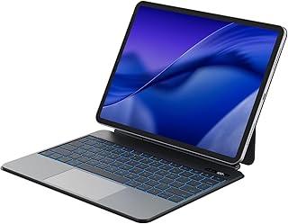 BETTDOW Capa com Teclado e Trackpad para iPad (A16) 11th Generation 11 Inch 2025, iPad 10th Generation 10.9 inch 2022, teclado leve de liga de alumínio com trackpad 586g