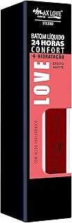 Batom Líquido Max Love 24H Confort Mate Longa Duração - Cor 766 Nude Rosado