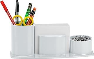Acrimet Porta Lápis Clips e Papel Lembrete Millennium, Papel Branco Incluso, Cor Branco, 740.BO