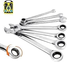 Kit Chave Catraca, Jogo de Chave Combinada, Jogo Chave de Boca, Tools Jogo Chave Combinada Catraca