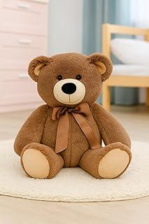 Urso Gigante Pelúcia Presente Crianças 70cm Antialérgico (Mel)