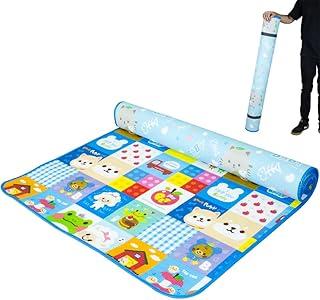 Tapete Infantil Grande Educativo Para Bebê Baby Style 120 x 180cm (Azul)