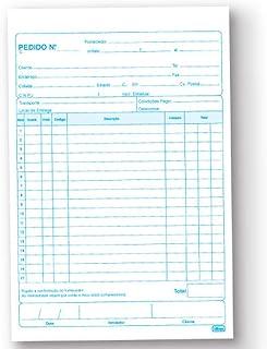 Talao De Pedido 1/18 3 Vias 24 Folhas Pacote Com 20-2436