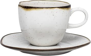 Conjunto de 6 Xícaras de Chá grandes 220 ml com pires Ryo Maresias