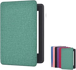 Capa Para Kindle 11ª Geração 2022 2024 Modelos C2V2L3 RS23CV 6 Polegadas Com Alça, Hibernação Automática, Fechamento Magnético, Leve e Resistente Para Leitura Confortável (Verde)