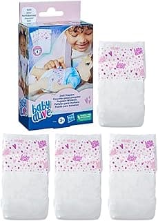 Baby Alive Fralda para bonecas com 27.15% de desconto por R$ 36,42 na amazon