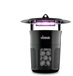 Armadilha eletrônica para mosquitos MOSCLEAN MQHN12, tecnologia UV Violeds, 12x mais eficaz – silenciosa e segura, sem químicos, ideal para ambientes internos e bivolt