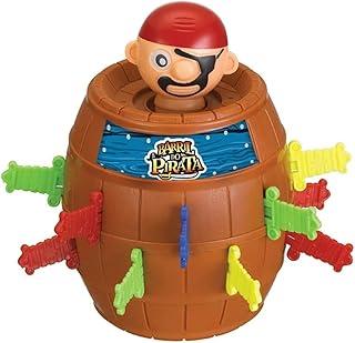 Pula Pirata Barril Educativo Infantil, Jogo Interativo e Divertido para Meninos e Meninas de Todas as Idades (Grande)