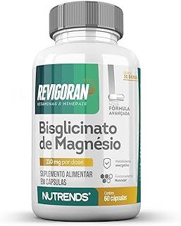 Revigoran Bisglicinato de Magnésio 210mg 60 cápsulas, Nutrends
