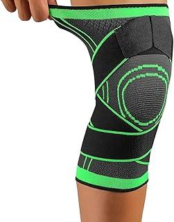 Joelheira Esportiva de Compressão, Suporte para Alívio da Dor, Ligamentos, Treino, Prevenção de Lesões, Ortopédica, Ajustável