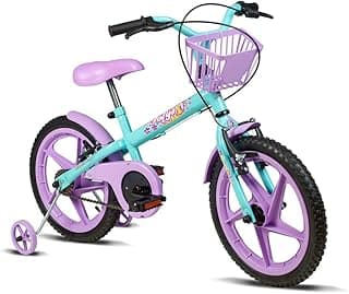 Bicicleta Infantil Verden Fofys - Aro 16 com cestinha e rodinhas com 32.76% de desconto por R$ 436,99 na amazon