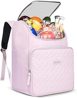 INSMEER Bolsa Térmica tipo Mochila Portátil 35 Latas, à Prova d’Água e Vazamentos, Cooler Térmico para Cerveja, Praia, Viagem, Piquenique e Camping