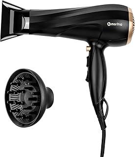 Secador de Cabelo, 2000W, 220V, Equipado com Concentrador de Ar e Difusor, Plugue de Energia de 10A