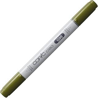 COPIC Marcador CIAO Ponta Dupla Redonda e Chanfrada, Cor G99 Olive, 1 unidade