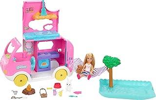 Barbie Conjunto de Brinquedo Chelsea Novo Camper para crianças a partir de 3 anos