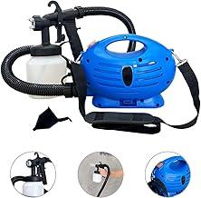 Pistola De Pintura Elétrica Pulverizador De Tinta Compressor Portátil 650W Com Bico de Metal, 3 Padrões de Pintura e Caneca de 800ml (110V)