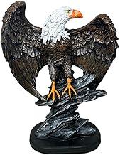 Águia Gavião Estatueta em Resina Espanta Pombo e Decoração casa e escritório