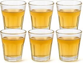 Conjunto 6 Copos de Dose 45ml – Vidro Resistente para Tequila, Cachaça, Whisky e Shots