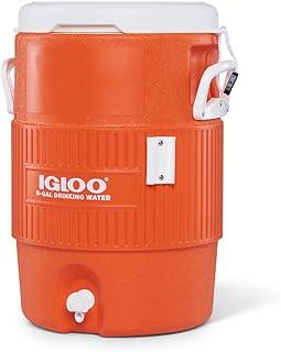Igloo Dispensador de bebidas de água portátil esportivo com tampa de assento plano