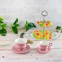 WOLFF - Prato Duplo para Doces de Cristal 32cm x 25cm - Linha Pearl