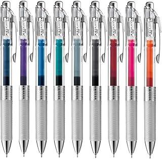 Pentel Caneta Gel Energel Retrátil 0.5mm 10 Cores KITRetrátil5-10