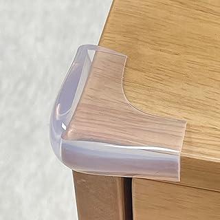 Protetor de Quina para Mesa, Silicone Transparente, Kit com 4 Peças, Proteção para Bebês, Flexível e Discreto