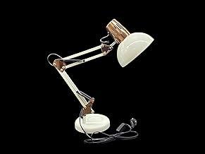 Luminária Articulável Mesa E Bancada Multiuso Sofisticada (Branco)