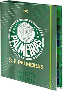 DAC - Caderno Argolado Universitário com 48 Folhas Fechamento em Elástico - Palmeiras