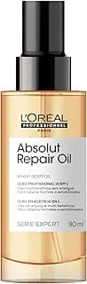 L'Oréal Professionnel Óleo 10 em 1 Absolut Repair | Multi-benefícios para cabelos secos e danificados | Repara e Promove Brilho | Com Gold Quinoa e Proteínas com 52.84% de desconto por R$ 116,90 na amazon