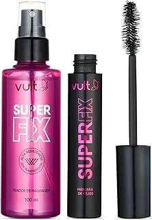 Vult Combo Super Fix: Fixador de Maquiagem 100ml + Máscara de Cílios 10g