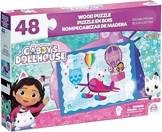 Quebra-Cabeças 48 Peças Madeira Gabby´S Dollhouse