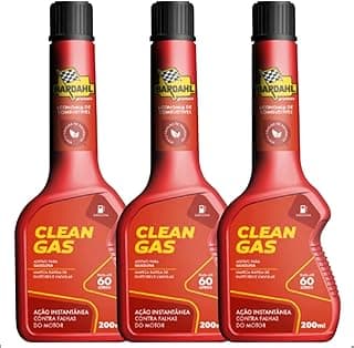 Kit 3 Aditivos Bardahl Clean Gás Gasolina Limpeza De Injetor com 10.01% de desconto por R$ 83,65 na amazon