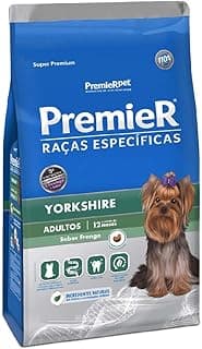 Premier Pet Ração Premier Raças Específicas Yorkshire Para Cães Adultos 7.5 Kg (Pacote De 1)