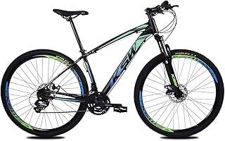 Bicicleta Aro 29 KSW XLT Color 24v Freio Hidraulico Câmbios Shimano Suspensão C/Trava